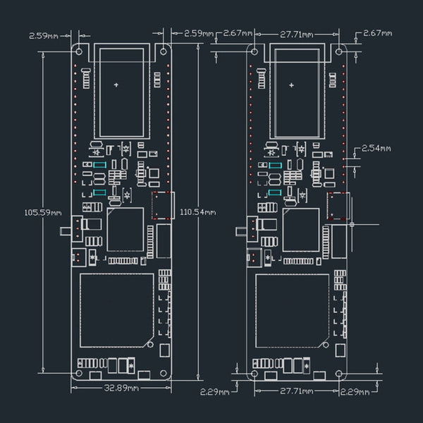 TTGO T-SIM7600E-H ESP32 WiFi Bluetooth 18560 Battery Holder Solar Charge Module Development Board, T-SIM7600E-H