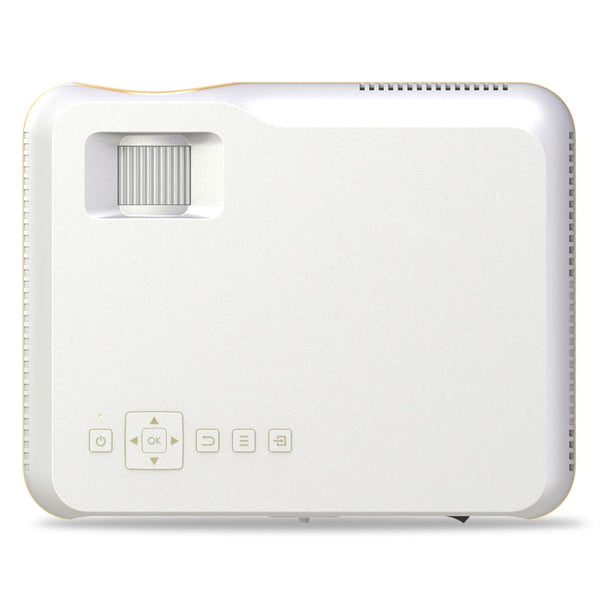 DH-A10 5.8 inch LCD Screen 4200 Lumens 1280 x 800P HD Smart Projector with Remote Control,Android 6.0 OS, Support WiFi, Bluetooth,HDMIx2, USBx2, VGA, AV IN/RCA, RJ45, LAN