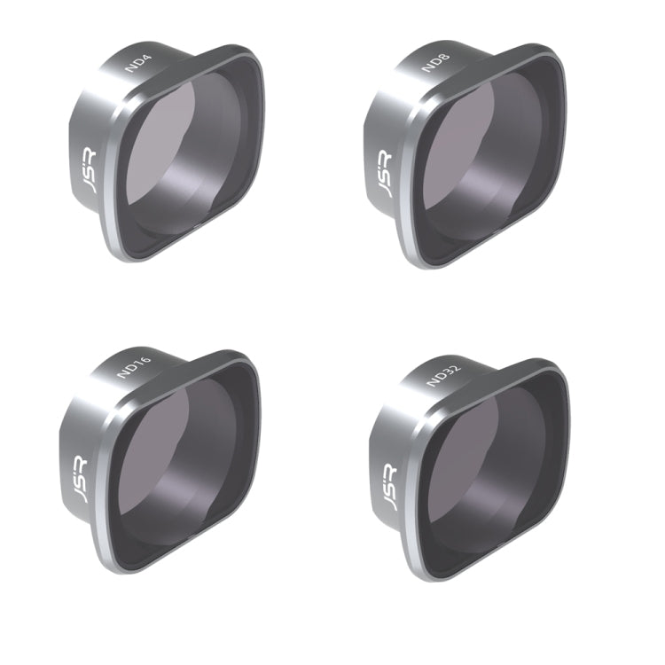 JSR KS 4 in 1 ND4+ND8+ND16+ND32 Lens Filter for DJI FPV, Aluminum Alloy Frame