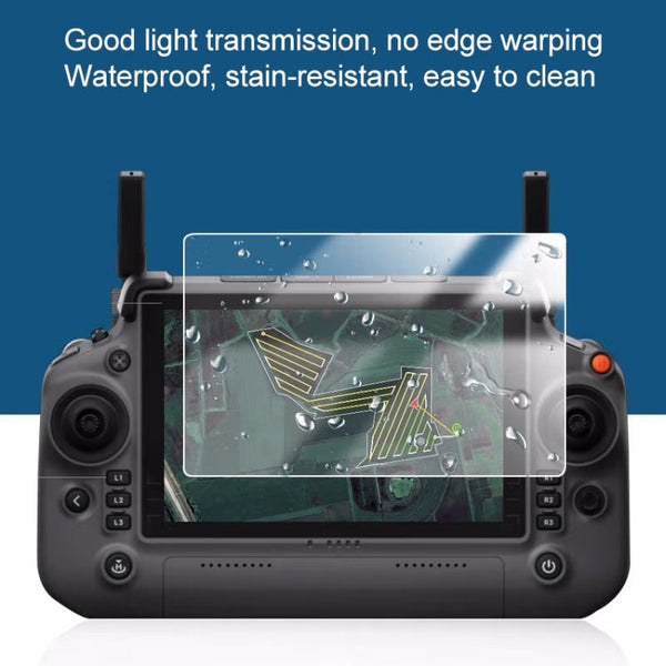 For DJI T40 Remote Control Explosion-proof Tempered Glass Drone RC Screen Film