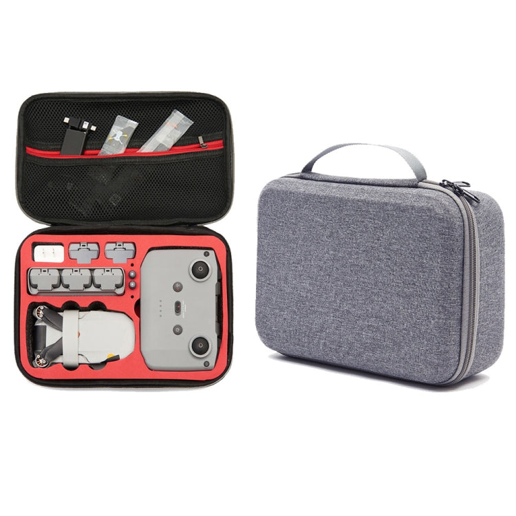 For DJI Mini 2 SE Grey Shockproof Carrying Hard Case Storage Bag, Size: 21.5 x 29.5 x 10cm