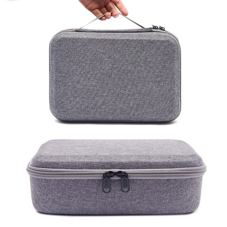 For DJI Mini 2 SE Grey Shockproof Carrying Hard Case Storage Bag, Size: 21.5 x 29.5 x 10cm