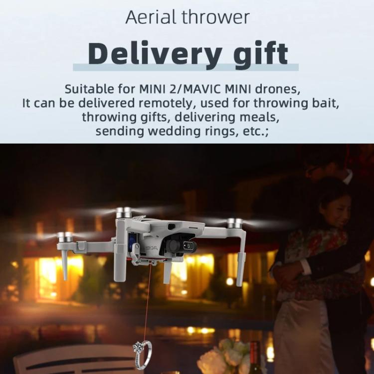 For DJI Mini 2 / Mavic Mini Air-Dropping System Thrower Parabolic