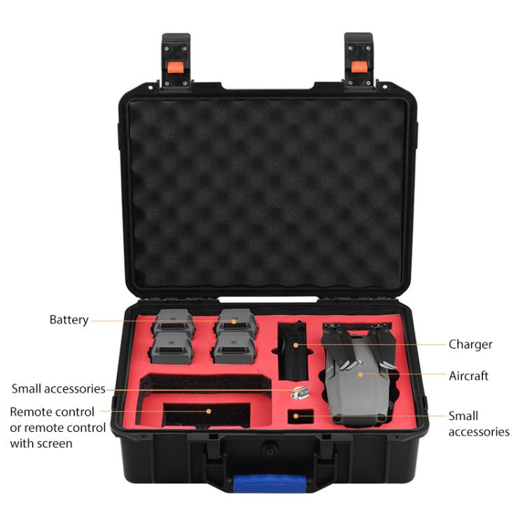 For DJI Mavic 2 BRDRC Crossbody Safety Carrying Storage Bag Waterproof Explosion-proof Box