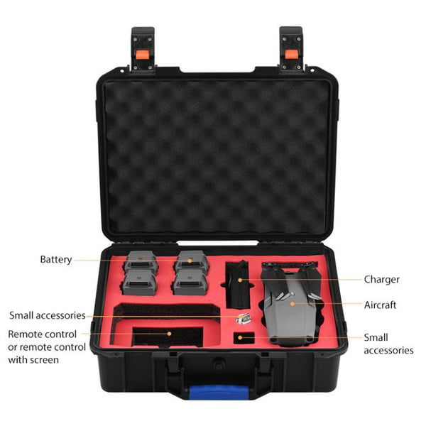 For DJI Mavic 2 BRDRC Crossbody Safety Carrying Storage Bag Waterproof Explosion-proof Box