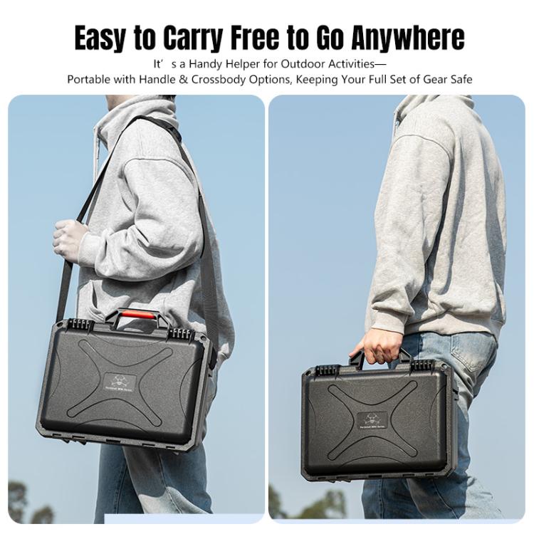 For DJI Mini 5 Pro STARTRC Waterproof ABS Suitcase Shoulder Storage Box