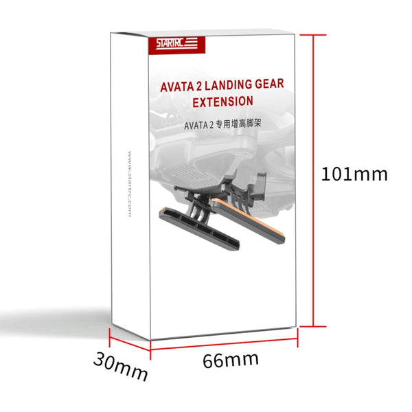 For DJI Avata 2 STARTRC Quick Release Folding Landing GearTraining Rack