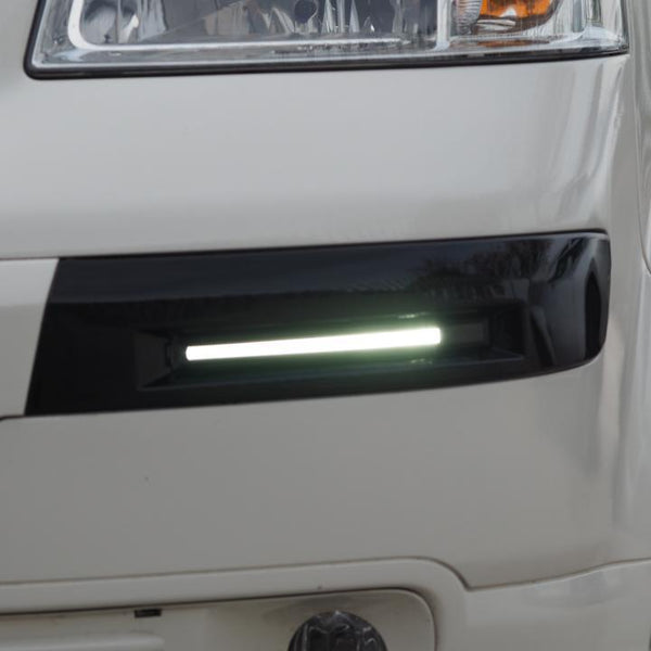 For VW T5 Light Bar Commercial Bumper Drl 03-09 Painted and Ready to Fit