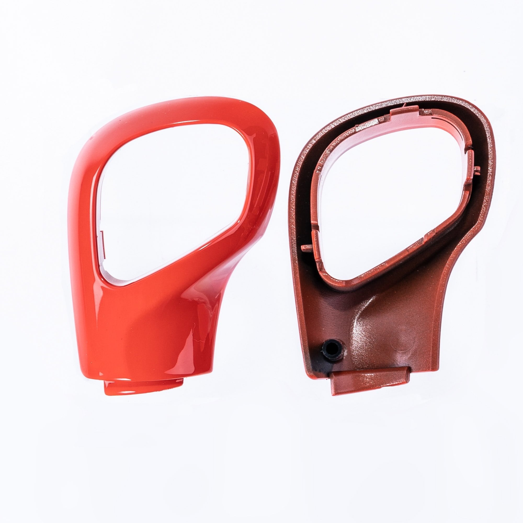 For VW T6 Transporter Auto DSG Gear Knob Styling Caps – Red Painted Covers, Ready to Fit Upgrade
