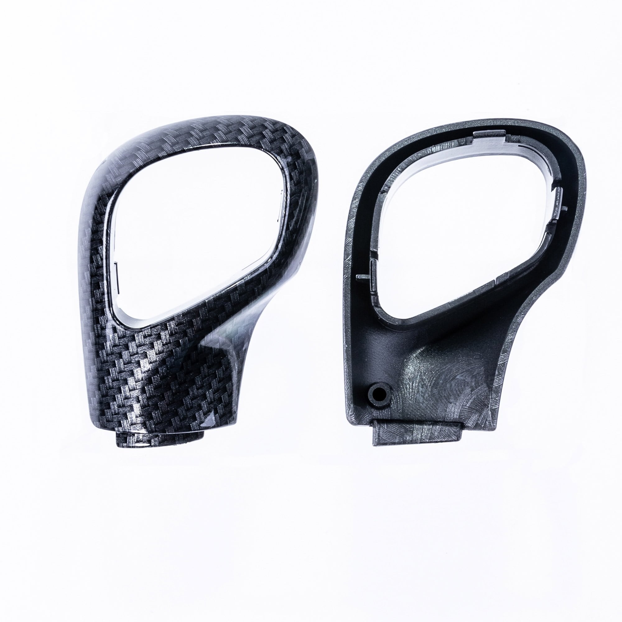 For VW T5.1 Transporter Auto DSG Gear Knob Styling Caps – Carbon Painted Covers, Ready to Fit Upgrade