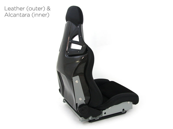 UK TATECH x1 Univ Bucket Seat Porsche Carbon 986 Boxster 987 Cayman 997 911 GT3 GT4 Style Suede Alcantara & Synthetic Leather