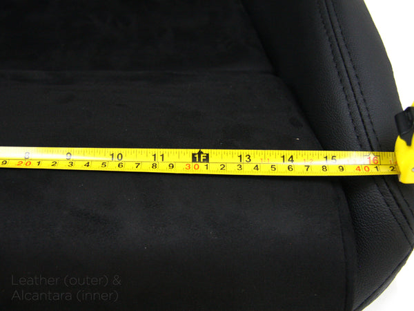 TATECH x1 Univ Bucket Seat Porsche Carbon 997 911 GT3 GT4 Boxster Cayman Clubsport Full Suede Alcantara