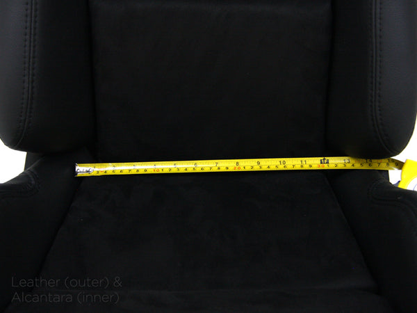 TATECH x1 Univ Bucket Seat Porsche Carbon 997 911 GT3 GT4 Boxster Cayman Clubsport Full Suede Alcantara