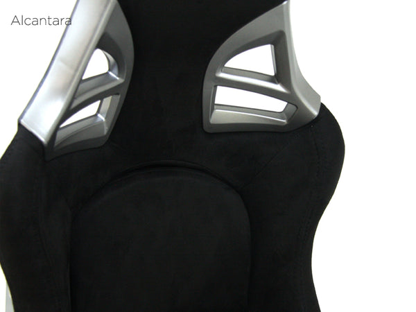 TATECH x1 Univ Bucket Seat Porsche Carbon 997 911 GT3 GT4 Boxster Cayman Clubsport Full Suede Alcantara