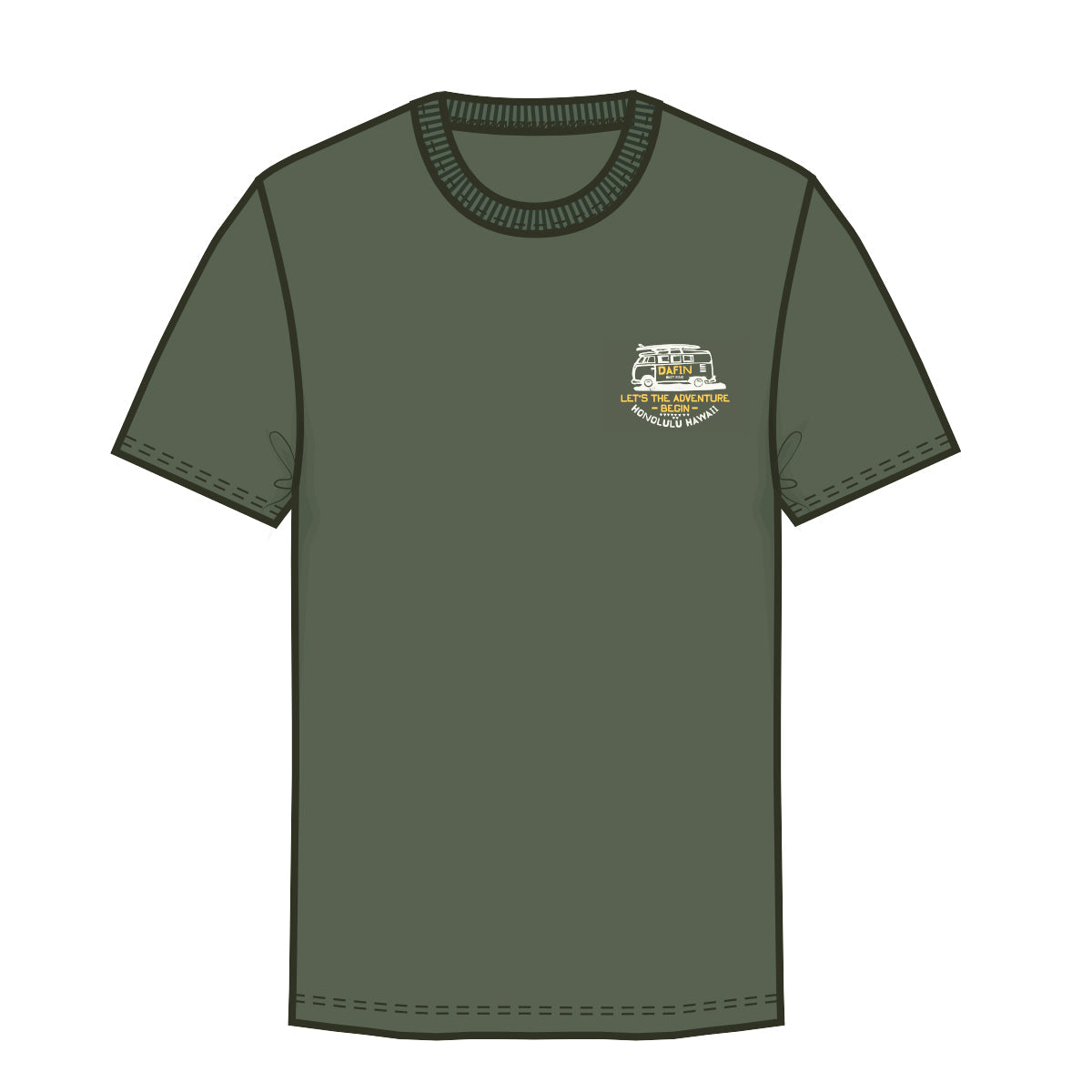DaFin - Da Van T-Shirt - Khaki