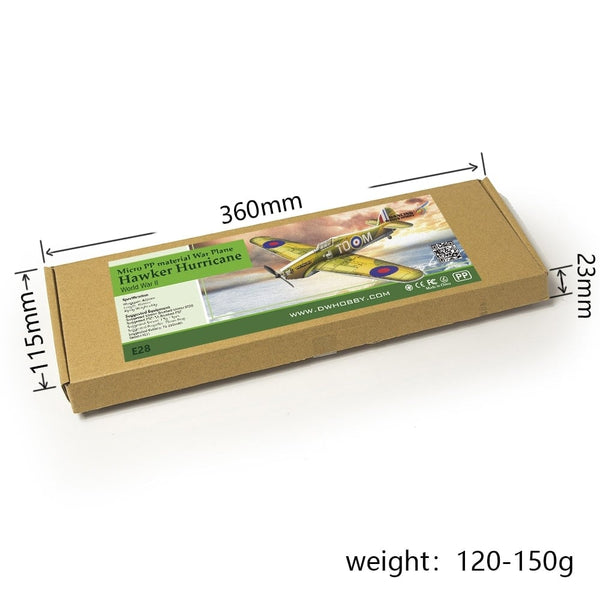 Dancing Wings E28 420mm Hurricane MK1 R/C Aircraft Kit