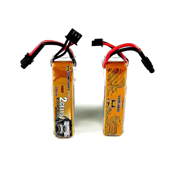 DarwinFPV 2s 500mAh 7.6V 100C Lipo Battery