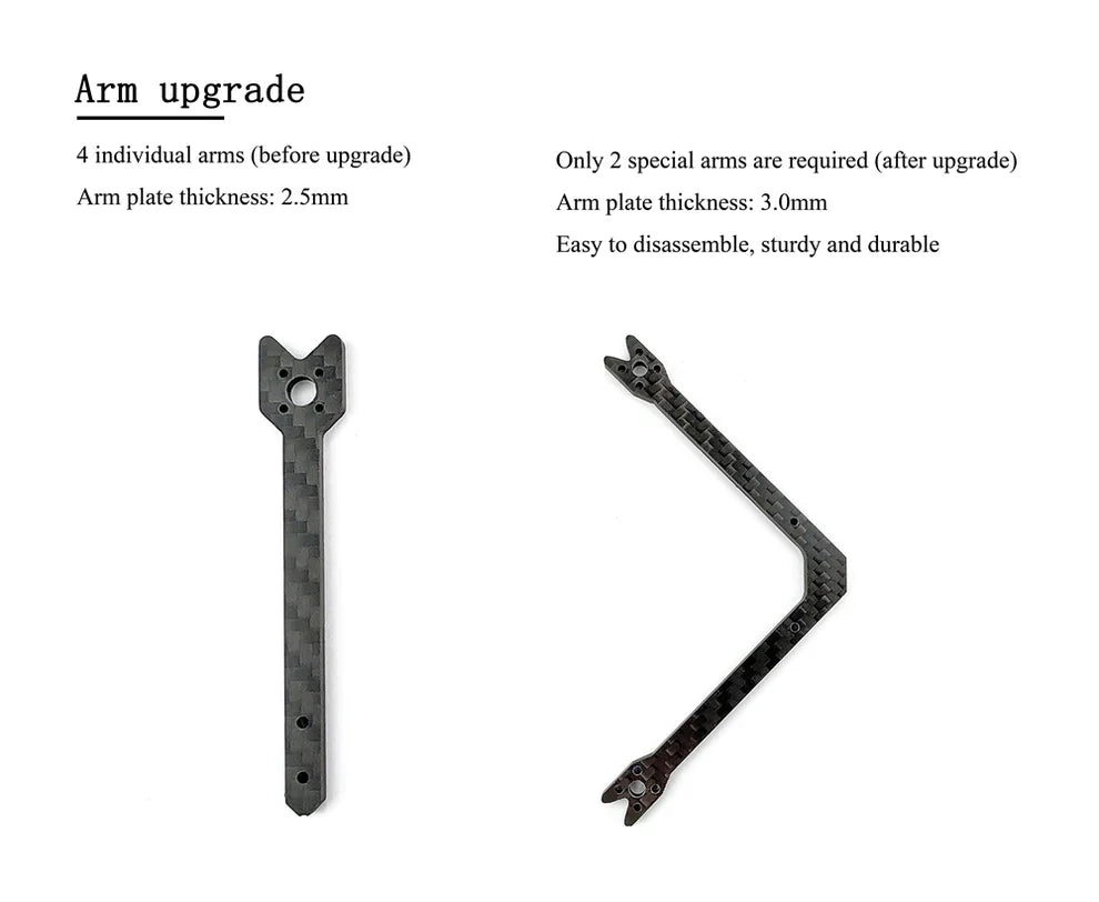 DarwinFPV Baby Ape Pro V2 Freestyle 3" Frame