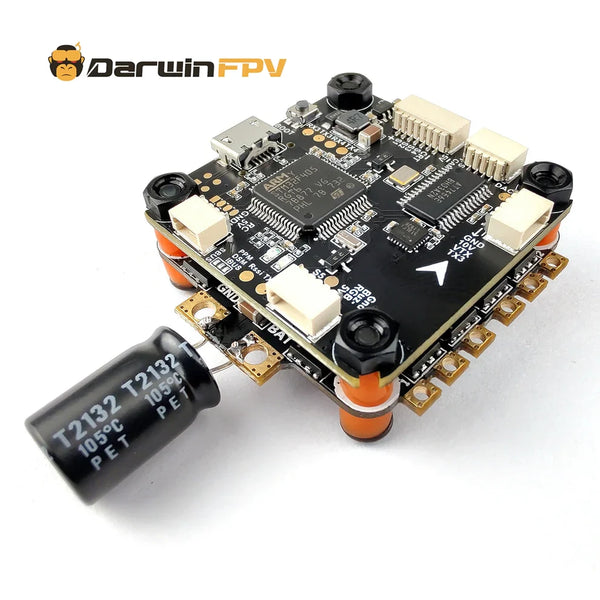 DarwinFPV Betaflight F4 FC 50A 2-6S BLHeli_S 4in1 Dshot600 FC Stack ESC