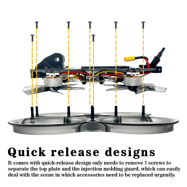 DarwinFPV CineApe 25 Whoop Frame