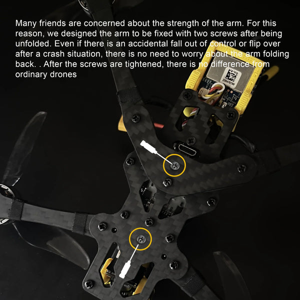 DarwinFPV FoldApe4 Analog Frame