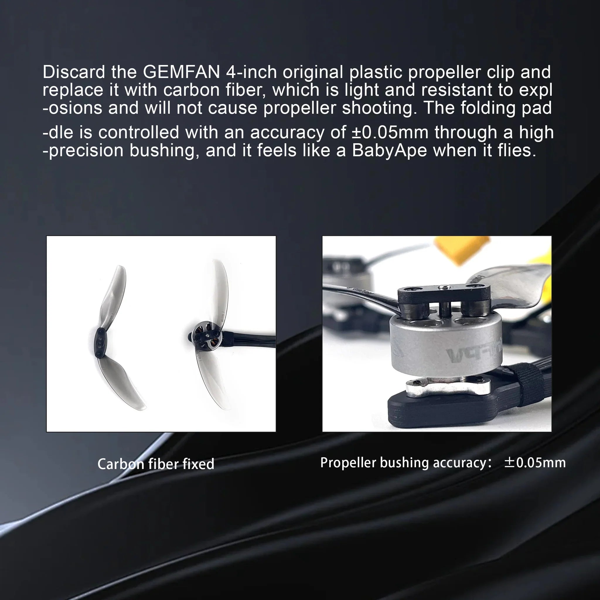 DarwinFPV FoldApe4 O3 Frame