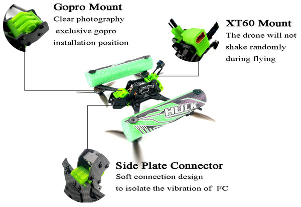 DarwinFPV HULK 6S Waterproof Cinematic FPV Drone