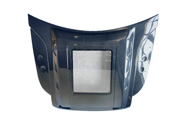 Land Rover Defender MK5 Transparent Carbon Fibre Bonnet (2020+) / DAS
