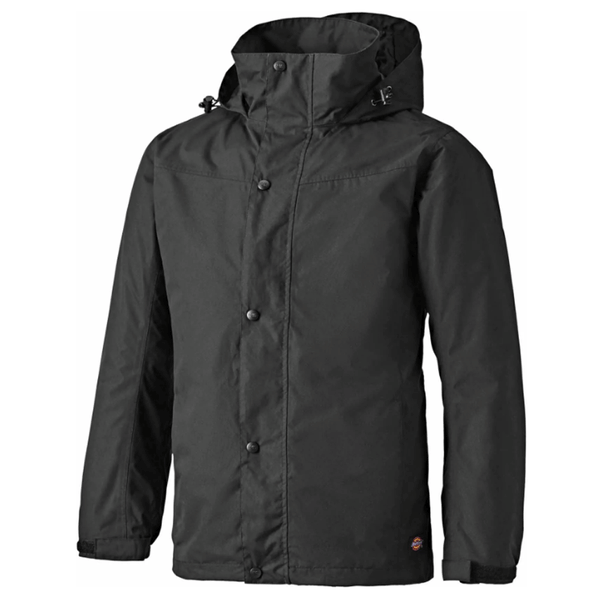 Dickies JW7018 Performance 3 in 1 Waterproof Jacket Black Large