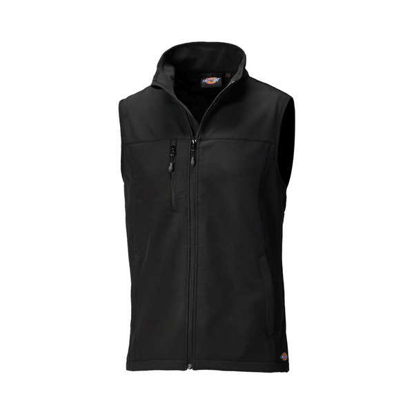 Dickies Kenton Softshell Black Bodywarmer Gilet BW7001