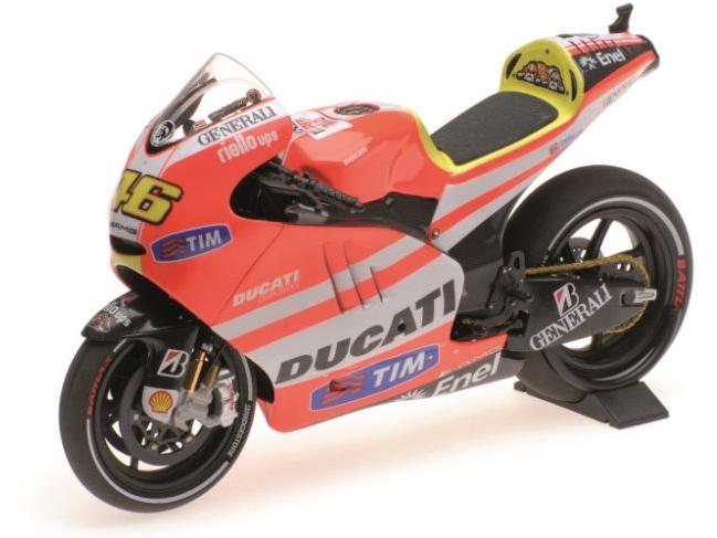 Ducati Desmosedici GP 11.1 Valentino Rossi MotoGP 2011 1:12 Scale Diecast Model