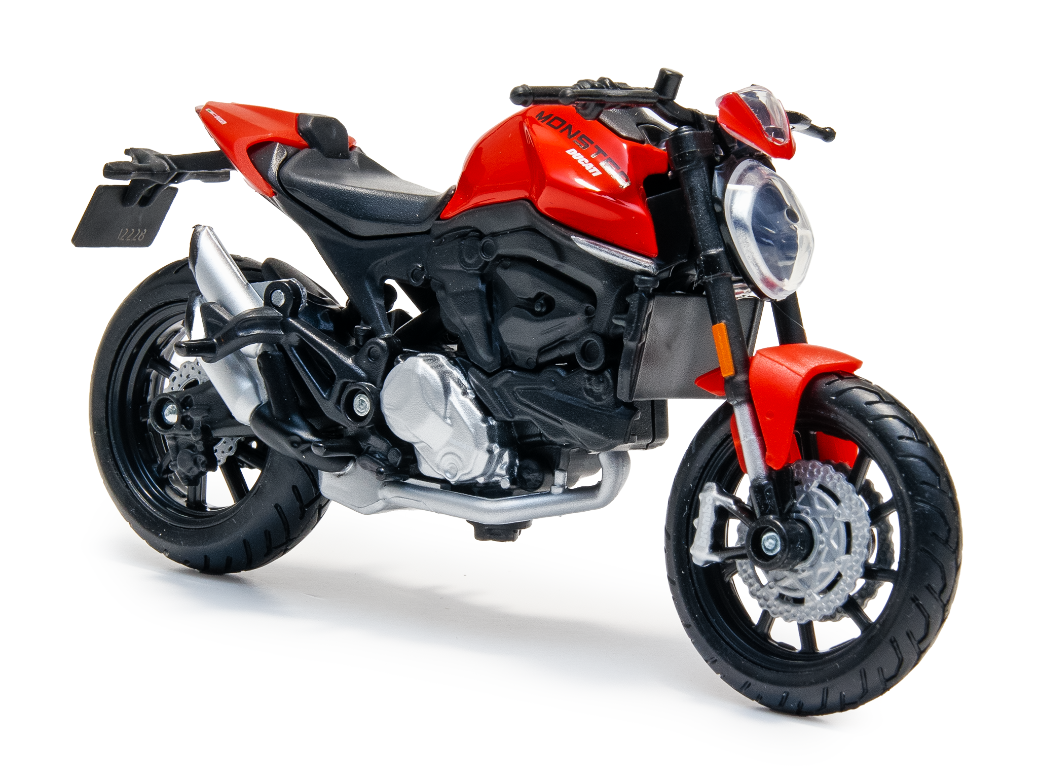 Ducati Monster 937 2021 red - 1:18 Scale Motorbike Model