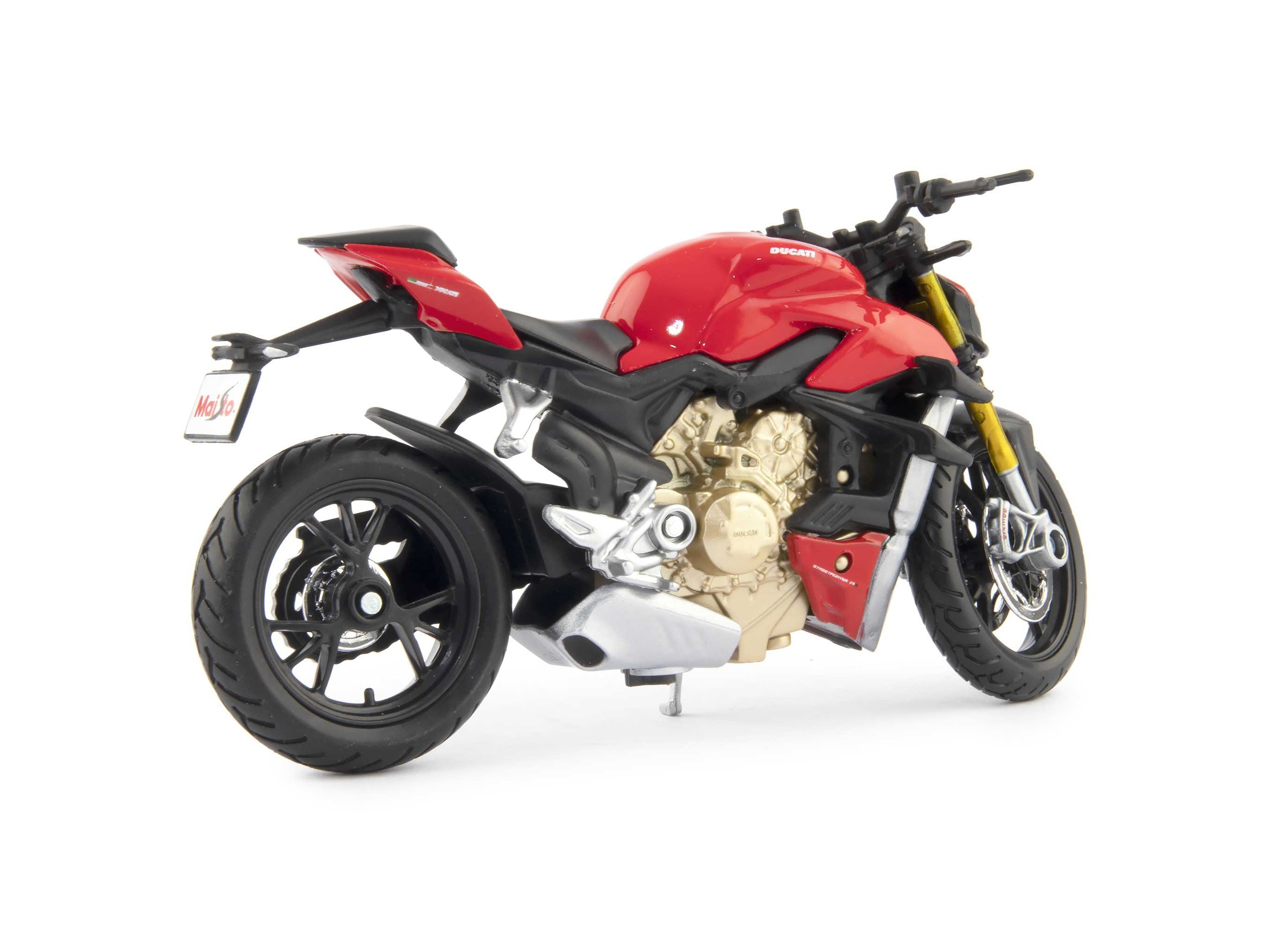 Ducati Streetfighter V4 S 2020 red - 1:18 Scale Motorbike Model