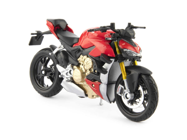 Ducati Streetfighter V4 S 2020 red - 1:18 Scale Motorbike Model