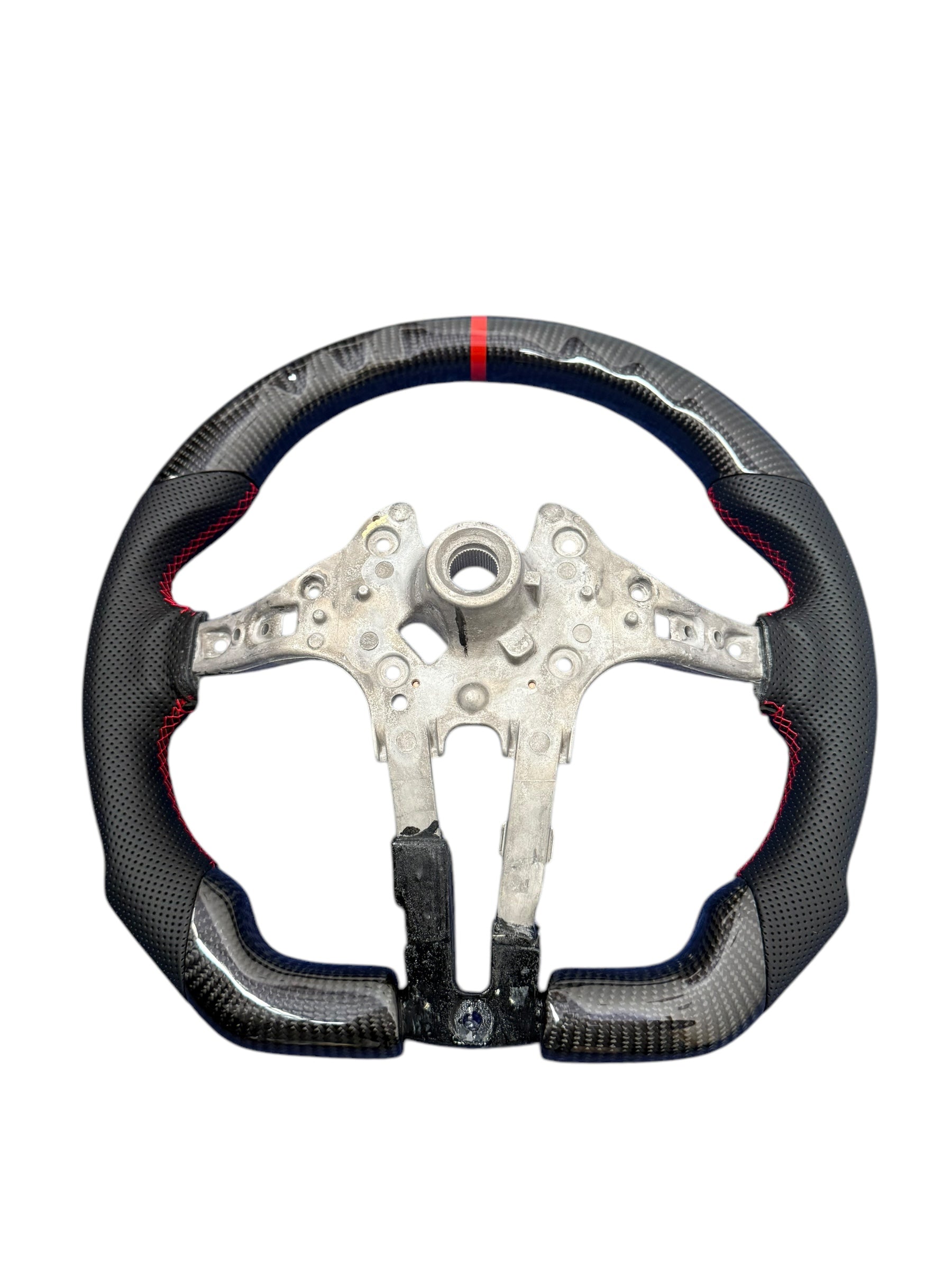 BMW 1, 2, 3, 4, 5 Series Carbon Fibre Steering Wheel (IN STOCK - SWBMWF5)