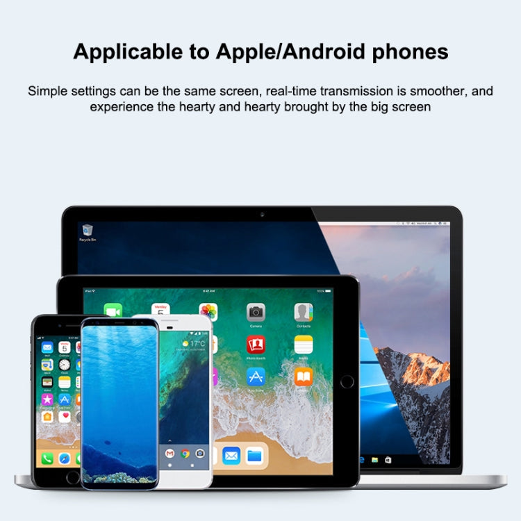 MiraScreen G2 Wireless WiFi Display Dongle Receiver Airplay Miracast DLNA 1080P HD TV Stick for iPhone, Samsung, and other Android Smartphones, G2 2.4GHz