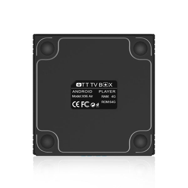 X96 Air 8K Smart TV BOX Android 9.0 Media Player with Remote Control, Quad-core Amlogic S905X3, RAM: 4GB, ROM: 32GB, Dual Band WiFi, Bluetooth, AU Plug