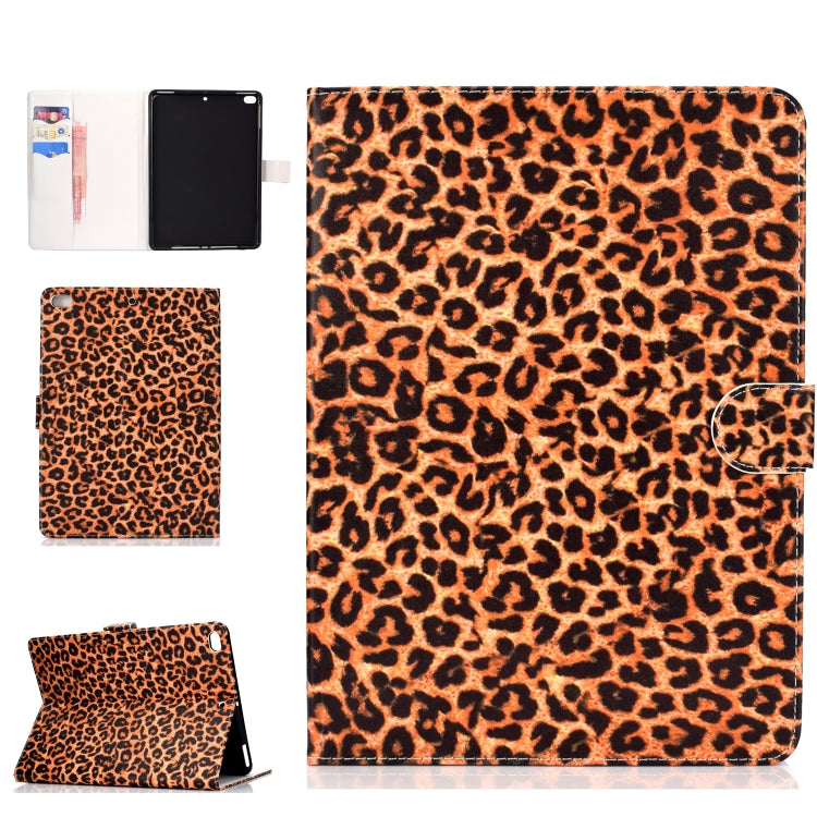 Colored Pattern Drawing Horizontal Flip PU Leather Case with Three-folding Holder & Sleep / Wake-up Function