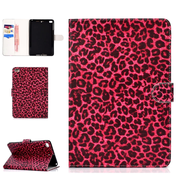 Colored Pattern Drawing Horizontal Flip PU Leather Case with Three-folding Holder & Sleep / Wake-up Function