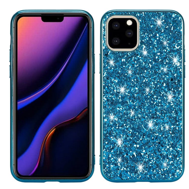 Glitter Powder Shockproof TPU Protective Case for iPhone, For iPhone 11 Pro, For iPhone 11, For iPhone 11 Pro Max