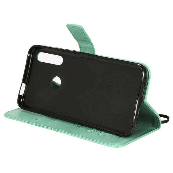 Pressed Printing Butterfly Pattern Horizontal Flip PU Leather Case with Holder & Card Slots & Wallet & Lanyard, For Huawei P Smart Z / Y9 Prime 2019, For Galaxy A80, For Galaxy Note 10+ / 10 Pro