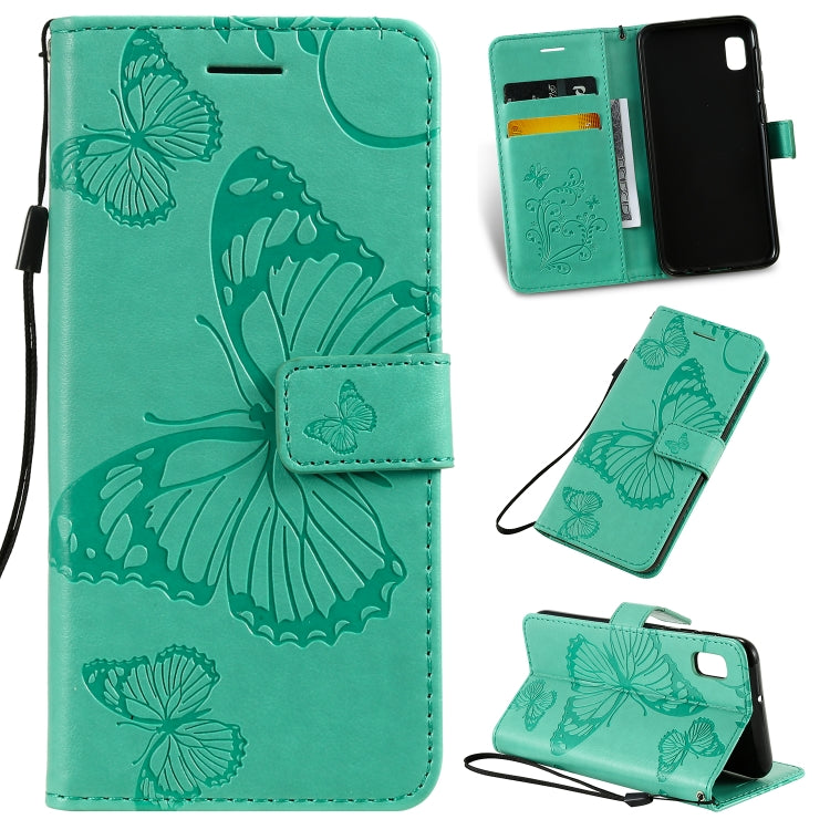 Pressed Printing Butterfly Pattern Horizontal Flip PU Leather Case with Holder & Card Slots & Wallet & Lanyard, For Huawei P Smart Z / Y9 Prime 2019, For Galaxy A80, For Galaxy Note 10+ / 10 Pro