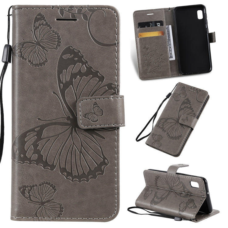 Pressed Printing Butterfly Pattern Horizontal Flip PU Leather Case with Holder & Card Slots & Wallet & Lanyard, For Huawei P Smart Z / Y9 Prime 2019, For Galaxy A80, For Galaxy Note 10+ / 10 Pro