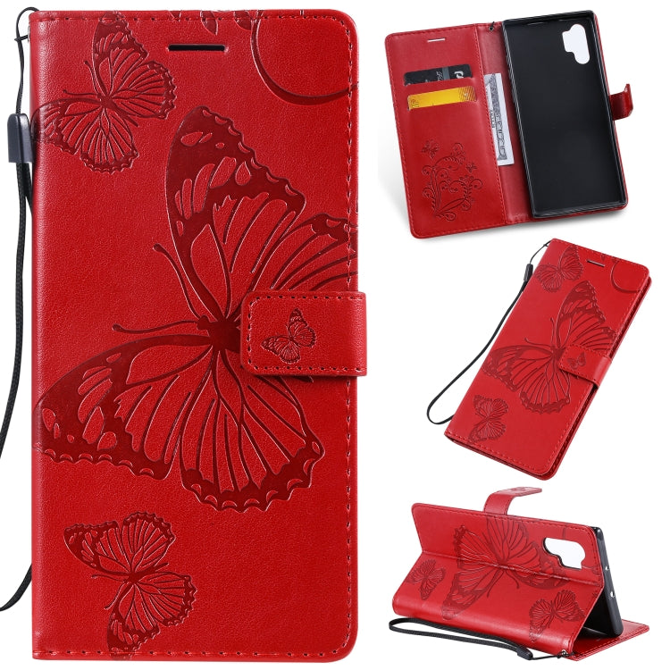 Pressed Printing Butterfly Pattern Horizontal Flip PU Leather Case with Holder & Card Slots & Wallet & Lanyard, For Huawei P Smart Z / Y9 Prime 2019, For Galaxy A80, For Galaxy Note 10+ / 10 Pro