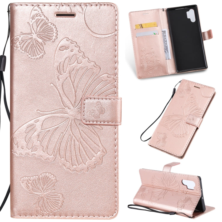 Pressed Printing Butterfly Pattern Horizontal Flip PU Leather Case with Holder & Card Slots & Wallet & Lanyard, For Huawei P Smart Z / Y9 Prime 2019, For Galaxy A80, For Galaxy Note 10+ / 10 Pro