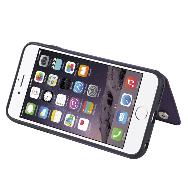 Cat Tree Embossing Pattern Shockproof Protective Case with Card Slots & Photo Frame, For iPhone 6 Plus, For iPhone 6, For iPhone 7 / 8, For iPhone 7 Plus / 8 Plus