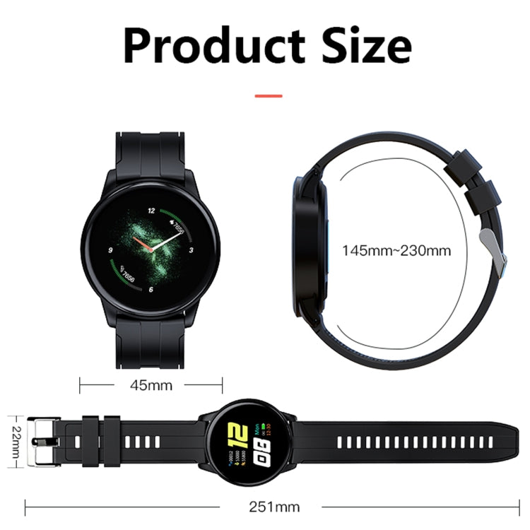 B7 0.96 inch Color Screen Smart Watch, Support Sleep Monitor / Heart Rate Monitor / Blood Pressure Monitor