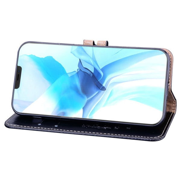 Business Style Oil Wax Texture Horizontal Flip Leather Case for iPhone XR, with Holder & Card Slots & Wallet