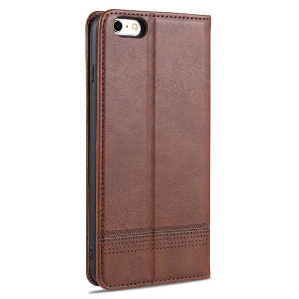 AZNS Magnetic Calf Texture Horizontal Flip Leather Case with Card Slots & Holder & Wallet, For iPhone 6, For iPhone 6 Plus, For iPhone 8 / 7, For iPhone 8 Plus/7 Plus