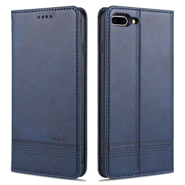 AZNS Magnetic Calf Texture Horizontal Flip Leather Case with Card Slots & Holder & Wallet, For iPhone 6, For iPhone 6 Plus, For iPhone 8 / 7, For iPhone 8 Plus/7 Plus